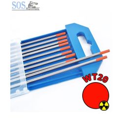 Wolfram elektróda WT piros - Ø 1.0 x 175 mm