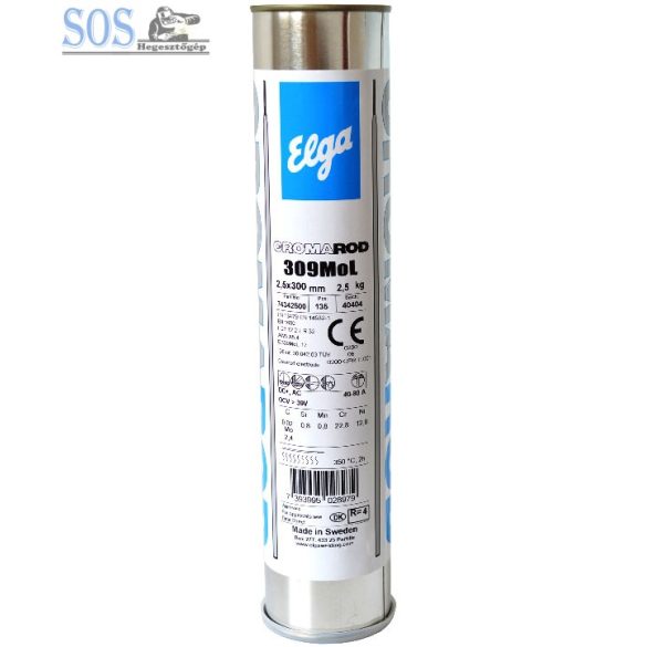 Elga inox 309 LSi elektróda - 2,5 mm