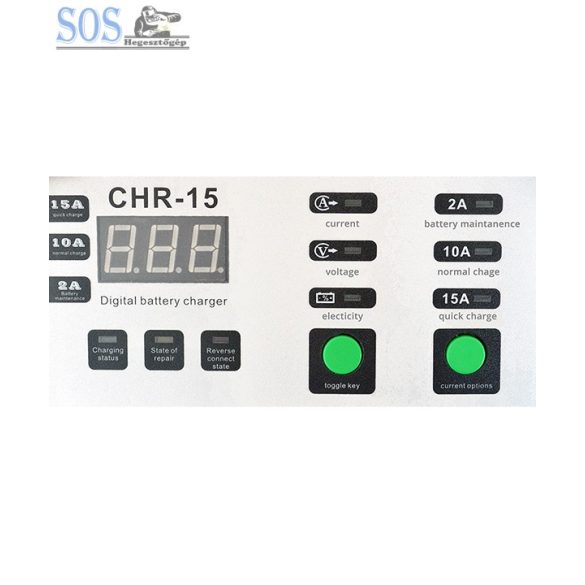 CHR-15 intelligens akkumulátor töltő inverter